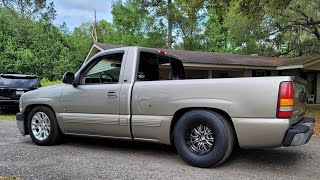 800 Stock bottom end Turbo Silverado Ride Along [upl. by Olgnaed]