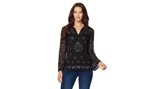 LaBellum by Hillary Scott Handbeaded Tunic with Camisole [upl. by Liscomb]