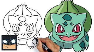 How To Draw Pokemon  Bulbasaur  Pokemon Drawing for Beginners [upl. by Ylen17]