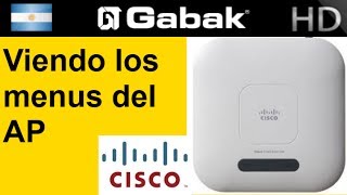 Cisco WAP321 access point menú interno [upl. by Bolling]