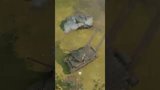 1v1 Tank Fight in Foxhole  shorts foxhole [upl. by Ranchod]