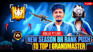 Finally Top 1 Grandmaster 🔥 Rank Push on Live✌freefirelive nonstopgaming gyangaming tondegamer [upl. by Rudyard554]