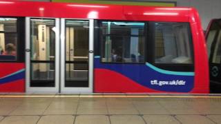 Docklands Light Railway London England  30th May 2016 [upl. by Branham]