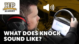 Knock  Pinging  Detonation  What does it sound like FREE LESSON [upl. by Yanaj]