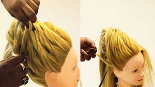 Tutorial Twisting Massey Hairstyle  How To Twisting Hair Style  Massey Updu Hairstyle [upl. by Pulcheria]