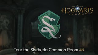 Hogwarts Legacy  Tour the Slytherin Common Room 4K [upl. by Samara]