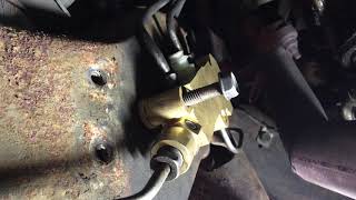 79 caprice 4 wheel disc proportioning valve install [upl. by Rudin]