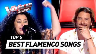 BEST FLAMENCO SONGS in The Voice [upl. by Bagger363]