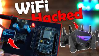 How to Retrieve WiFi Passwords Using ESP8266 WiFi Security Demonstration [upl. by Atenaz]