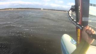 Windsurf session  Arcachon  Fanatic Gecko 105 2015 [upl. by Arah]