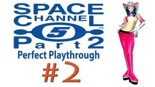 Space Channel 5 part 2 perfect playthrough all secrets 28 Dreamcast collection HD [upl. by Leira192]