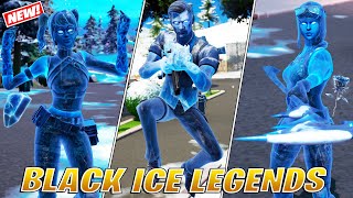 NEW Black Ice Legends Skins Icebound Midas Permafrost Raider amp Ice Crystal Gameplay amp Item Shop [upl. by Bride878]