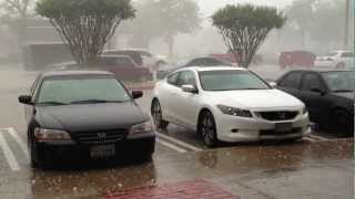 Hailstorm 432012 Coppell TX Gallagher Smiles Orthodontic OfficeMOV [upl. by Royce]