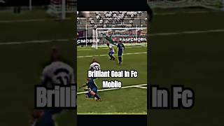 Brilliant goal in fc mobile youtubeshorts easportsfcmobile24 shorts football [upl. by Ahsinawt661]