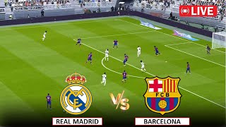 🔴En Vivo Real Madrid vs Barcelona I LaLiga Partido Completo Streaming Hoy eFootball Pes 21 [upl. by Elmaleh]