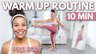 Do This Warm Up Before Your Workouts  10 Min Full Body Warm Up Routine  growwithjo [upl. by Teeter]