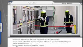 Electrical Safety Training System ESTS ELECTRICAL WORKER – CSA Z462 ARC FLASH amp SHOCK [upl. by Ahsik]