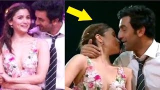 Alia Bhatt And Ranbir Kapoor Romantic Dance Performance At Zee Cine Awards 2019 [upl. by Woll309]