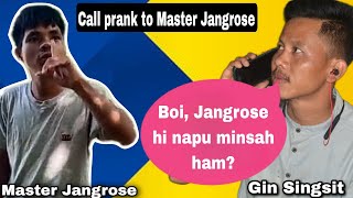 Master jangrose PRANK kibol 🤣  funny Call prank to MASTER JANGROSE [upl. by Leonora]