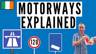 How to Drive on a Motorway in Ireland [upl. by Asirral]