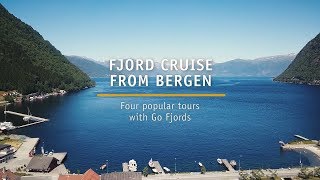 Four popular fjord cruises from Bergen Norway [upl. by Nairoc513]