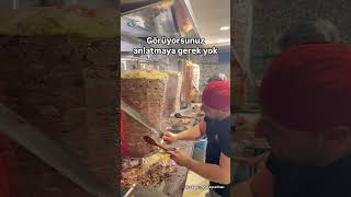 Trabzonda Kebapçı Hatay Sofrasından ET DÖNER 💯👌reklam [upl. by Reema]