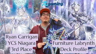 Ryan Carrigan 3rd Place YCS Niagara Falls Labrynth Deck Profile  101324 [upl. by Langley]