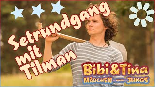 BIBI amp TINA 3  Mädchen Gegen Jungs  Setrundgang mit Tilman [upl. by Liuqa]