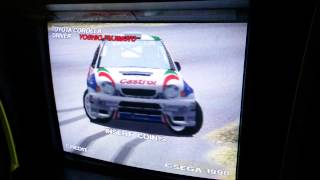 Sega Rally 2 Attract Mode Japan Version [upl. by Matless]