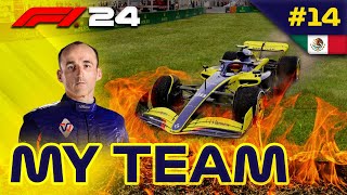 Przegrzewające się opony  F1 24 My Team 14 [upl. by Eitteb]