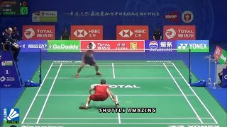 Viktor Axelsen Aggressive Play to Beat Chen Long  Viktor Axelsen vs Chen Long  Shuttle Amazing [upl. by Airelav]