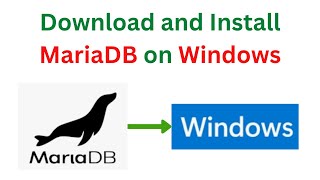 47 MySQL DBA How to download and install MariaDB 11 on Windows 1011  2024 [upl. by Drape]