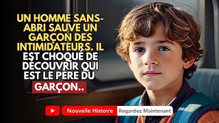 UN SANSABRI SAUVE UN ENFANT DES INTIMIDATEURS IL EST CHOQUÉ DE DÉCOUVRIR QUI EST LE PÈRE DE [upl. by Oel204]