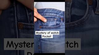 The Hidden Mystery watch Pocket of Jeans Discover Its Secret Uses [upl. by Ayekahs]