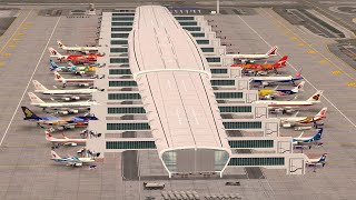 World of Airports Update 250  New BANGKOK Airport Gameplay [upl. by Eniar176]