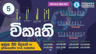 විකෘති  Mutations  EduTalk Biology [upl. by Ruddie614]