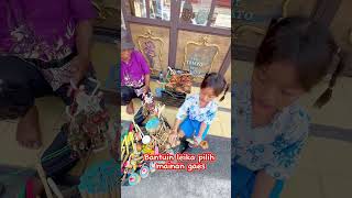 LEIKA BORONG DAGANGAN BAPAK PENJUAL MAINAN KAYU leika shorts viral [upl. by Htebaras215]