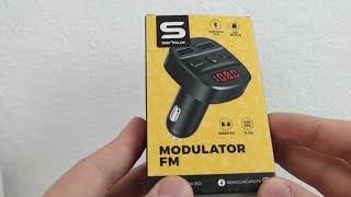 Modulator FM Bluetooth Serioux ABFM60 [upl. by Judenberg]