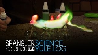 Science Yule Log  Cool Science Experiment [upl. by Tanney760]