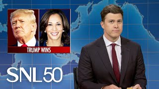 Weekend Update Trump Wins 2024 Election Becomes First Felon Elected President  SNL [upl. by Wilbert]