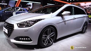 2018 Hyundai i40  Exterior and Interior Walkaround  2017 Frankfurt Auto Show [upl. by Yasmar]