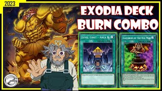 EXODIA DECK BURN COMBO GAMEPLAY NOPAY MONEY TO WIN DECEMBER 2023  YUGIOH DUEL LINKS [upl. by Cirdahc205]