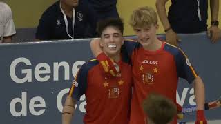 U17M WSE EC  Highlights  Match 04  Group A  Spain x Portugal [upl. by Nikita677]