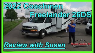 NEW 2022 Coachmen Freelander 26DS  Mount Comfort RV [upl. by Ainomar204]