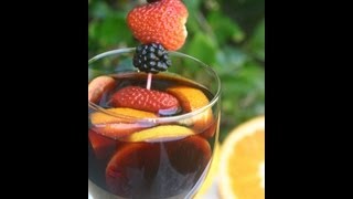 How To Make Authentic Homemade Sangria  Rockin Robin Cooks [upl. by Durston57]