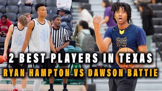 1 Ryan Hampton vs 2 Dawson Battie The 2 best players in Texas Match up South Central vs St Marks [upl. by Cristin]