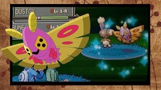 LIVE 1 Shiny Dustox in the Eterna Forest after 3724 REs7448 Seen in Pokemon Platinum [upl. by Appel]