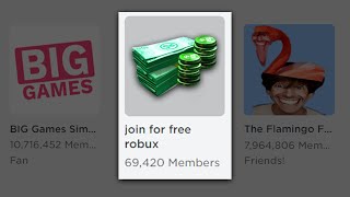 i made a group that gives you robux [upl. by Vonni]