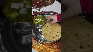 Palak Paneer khayo aur Sardiyo ka swagat kroRecipe in descrp diwali palakpaneer recipe food fyp [upl. by Portuna]