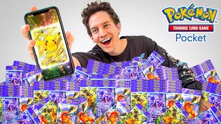 Opening 100x Pokémon TCG Pocket Booster Packs [upl. by Ecitnerp862]